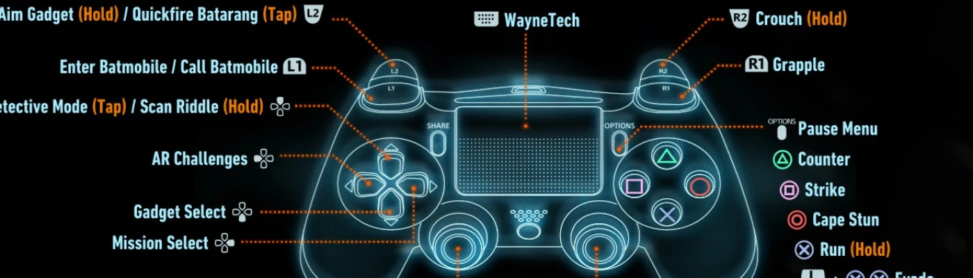 How to use ps4 controller on sale on batman arkham knight pc