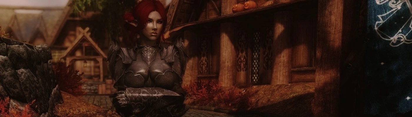 Ebony Valkyrie Armor - Light Armor at Skyrim Nexus - Mods and Community