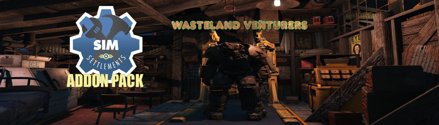 Wasteland Venturers Sim Settlements AddOn Pack at Fallout 4 Nexus - Mods  and community