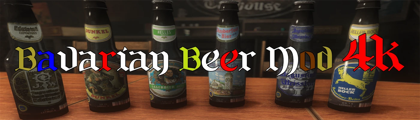 4k Bavarian Beer Mod - Augustiner Munich Edition - at Fallout 4 Nexus ...