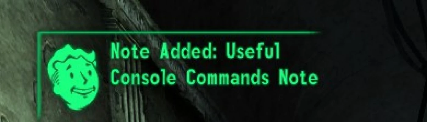 Fallout 3 Cheats/Console Commands 