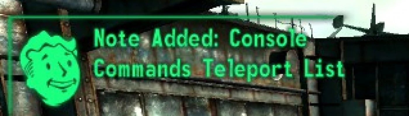 Fallout 3 Cheat Console Codes 