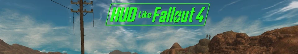 HUD Like Fallout 4 (NV) at Fallout New Vegas - mods and community