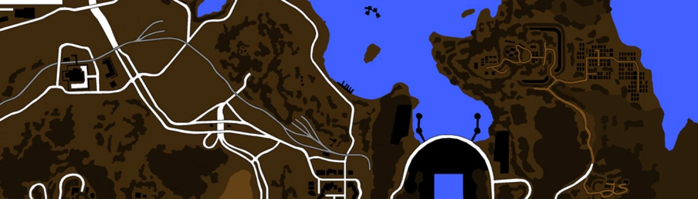 Mojave world map with borders - Nexus Fallout New Vegas RSS Feed -  Schaken-Mods