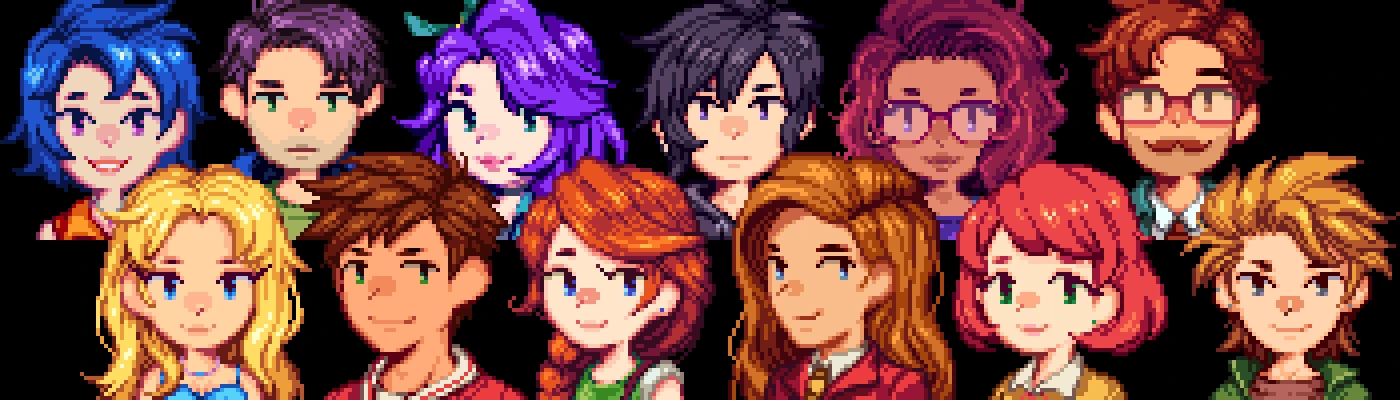 WIP Sebastian's portraits at Stardew Valley Nexus - Mods and community