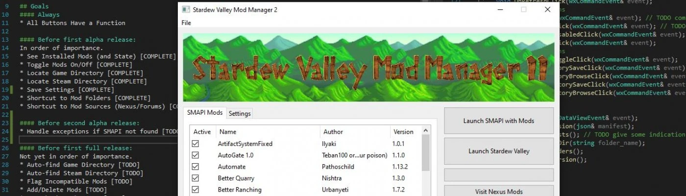 SMAPI - Stardew Modding API at Stardew Valley Nexus - Mods and community