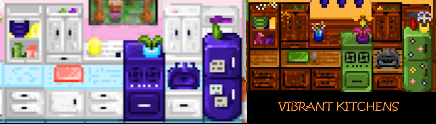 Vibrant Farmhouse Kitchens At Stardew Valley Nexus Mods And Community   4625 