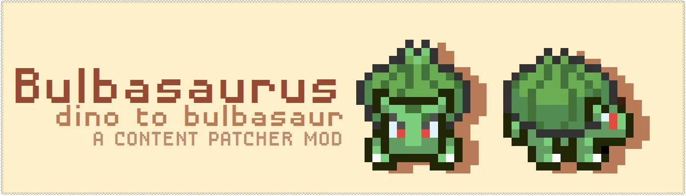 Bulbasaurus at Stardew Valley Nexus - Mods and community