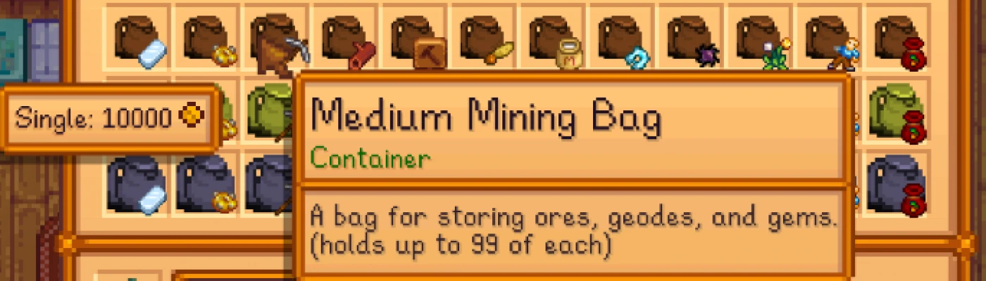 Stardew Valley's Ver. 1.6 will introduce a 'Big Chest' for storage