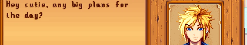 Dirty Talking Sam Gives Rare Items at Stardew Valley Nexus - Mods and  community