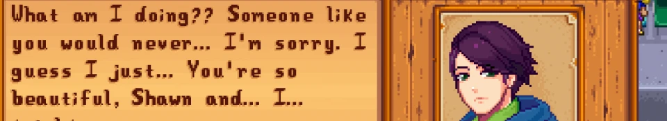 CP) Sans as Shane Mod and New Dialogue at Stardew Valley Nexus - Mods and  community