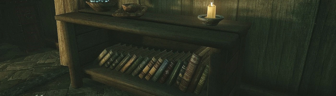 Skyrim Book Nook [Breezehome for your Bookshelf] 