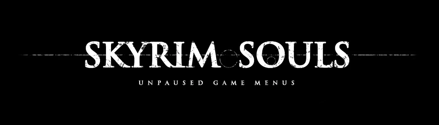 SkyrimSouls - Unpaused Game Menus at Skyrim Special Edition Nexus