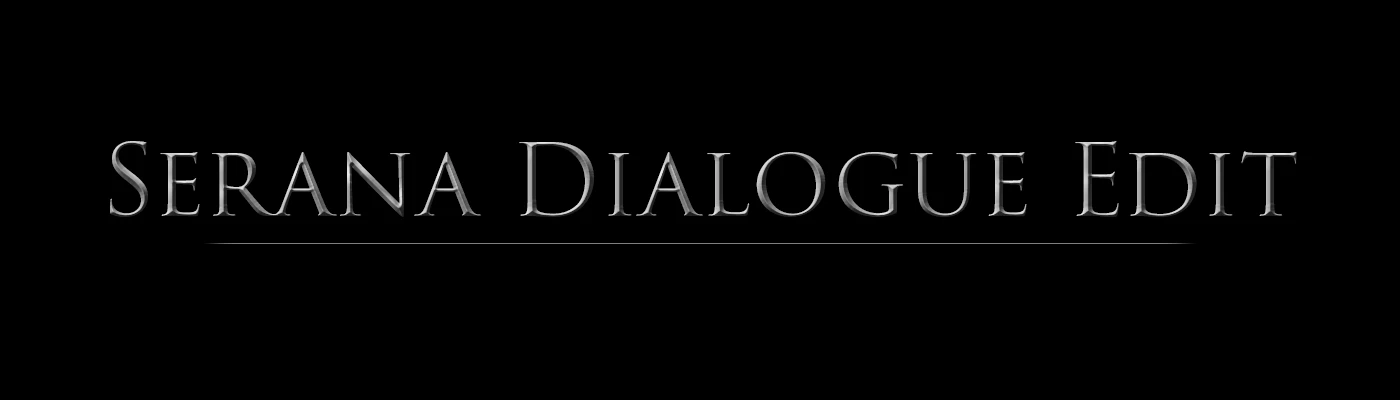 Serana Dialogue Add-On - Traducao PT-BR at Skyrim Nexus - Mods and