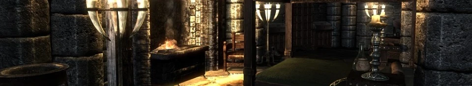 Delux ArchMage Quarters plus Mages Kitchen at Skyrim Special Edition ...