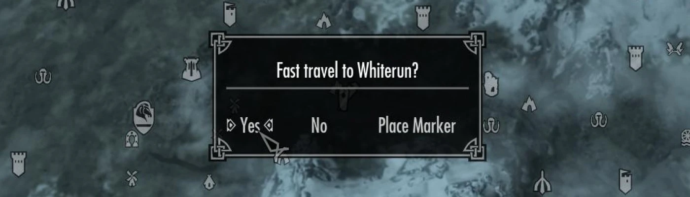 fast travel indoors skyrim