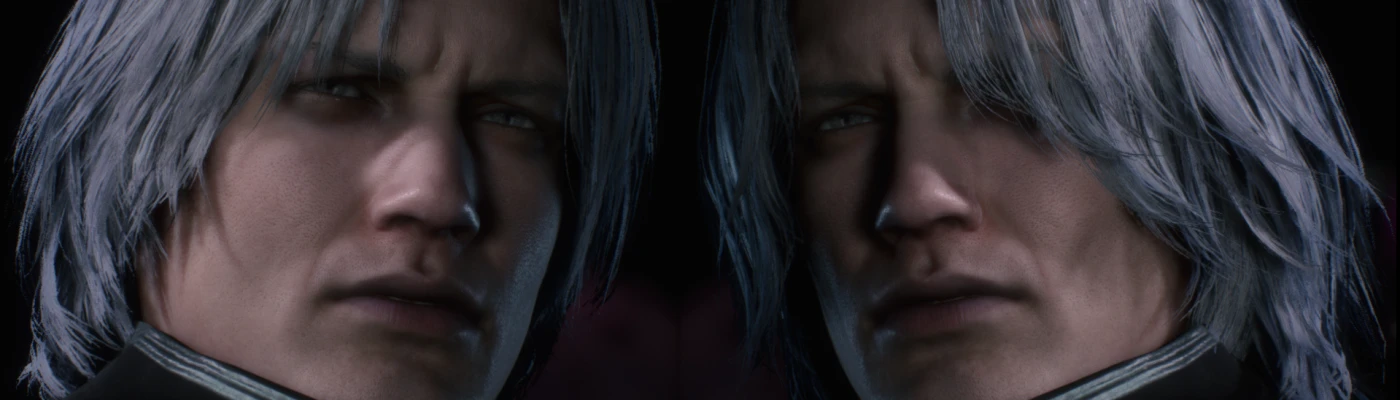 Vergil Hair Bangs - Devil May Cry 5 [MOD]