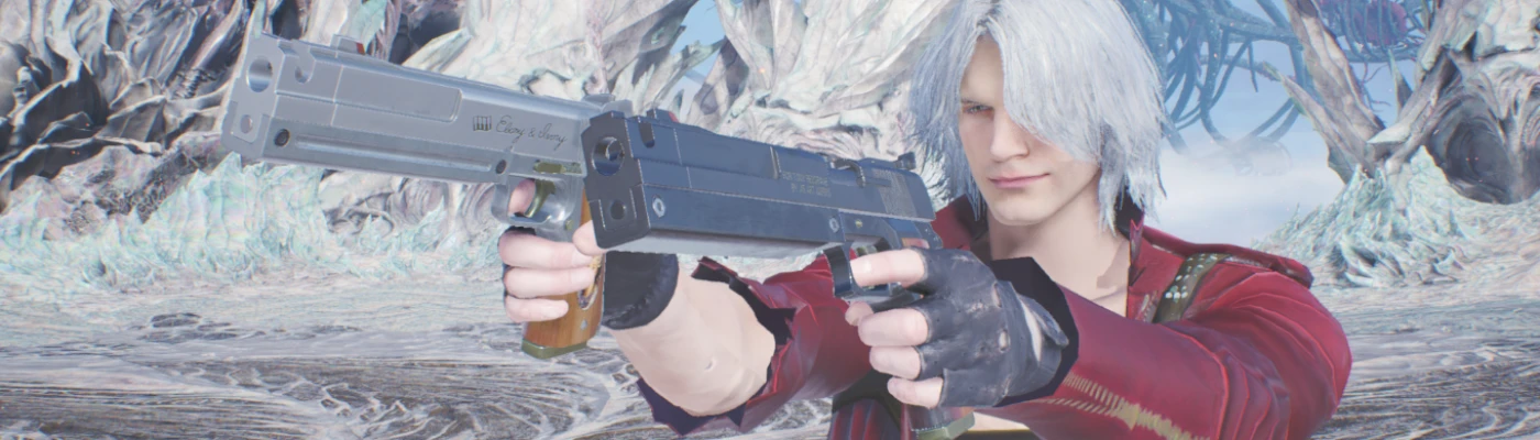 Dante from Devil May Cry 5 and Cloud Strife from Final