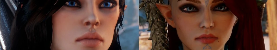 Various Lavellan Sliders With Creation Tricks At Dragon Age Inquisition Nexus Mods And Community