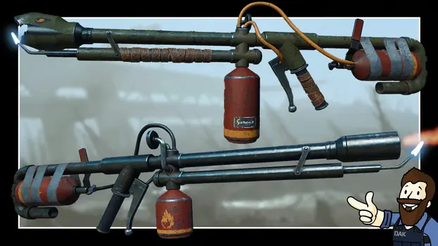 The Flamer Rifle (Last of Us Flamethrower)